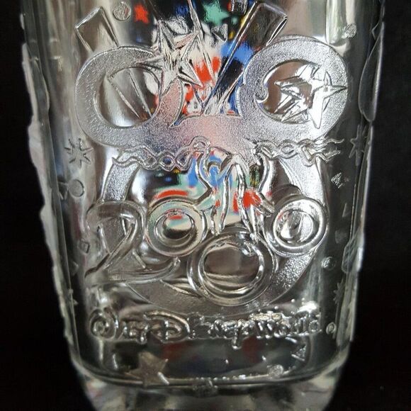 Vintage Walt Disney World Mickey Mouse Director Millennium 2000 Glass McDonalds - Picture 3 of 9